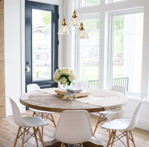 Mini Glass Pendant Lights Brass Kitchen Island Pendant Lighting 3 Pack