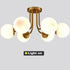 Modern Globe Ceiling Light - 6 Light
