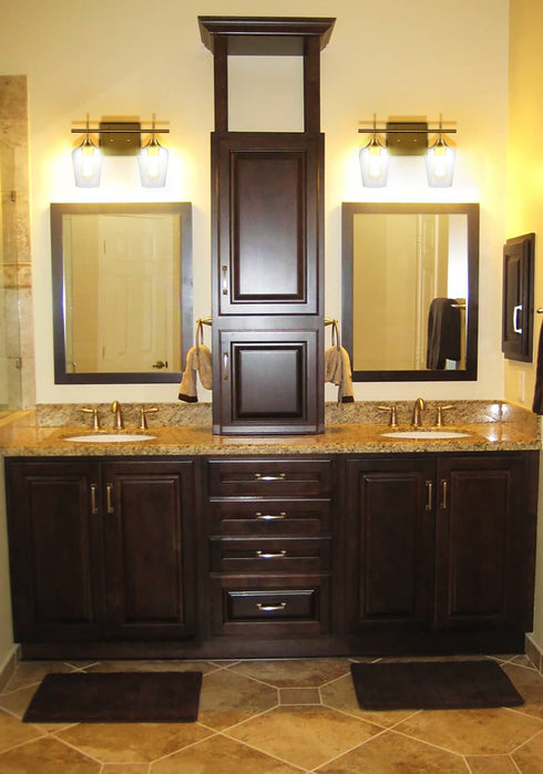 Modern Bathroom Wall Sconces Vanity Brass Wall Sconce