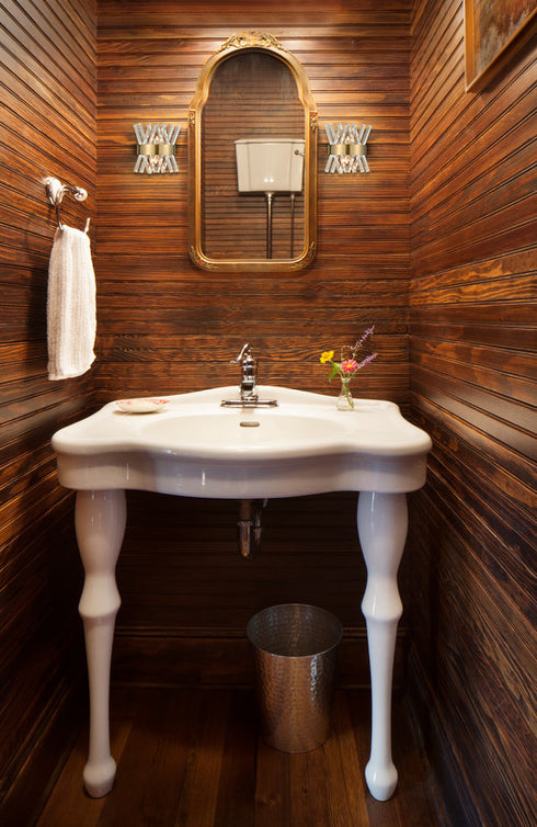 Modern Brass Crystal Wall Sconce Lighting Fixture 2 Pack