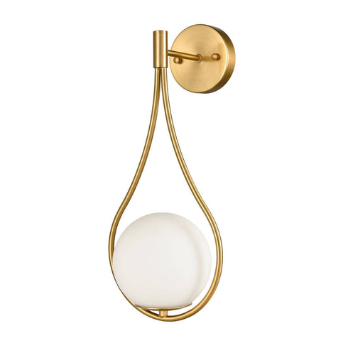 Modern Wall Sconce Milk Globe Light Set of 2