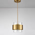 Modern Brass Kitchen Pendant Light Adjustable Hanging Light