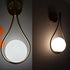 Modern Wall Sconce Milk Globe Light Set of 2