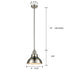 Modern Brushed Nickel Metal Kitchen Pendant Lights
