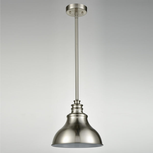 Modern Brushed Nickel Metal Kitchen Pendant Lights