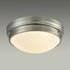 Modern Ceiling Light Fixture Flush Mount Brushed Nickel