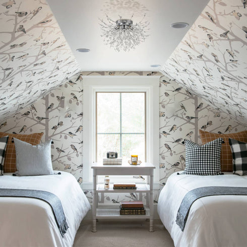 Modern Crystal Sputnik Ceiling Light 5-Light Firework Chrome