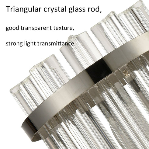 Modern Wall Sconces Crystal Light for Bathroom