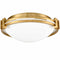 Modern Flush Mount Ceiling Light 12 Inches Brass Ceiling Lighting