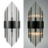 Modern Flute Shape Glass Wall Sconces 2-Pack Wall Sconce Lighting