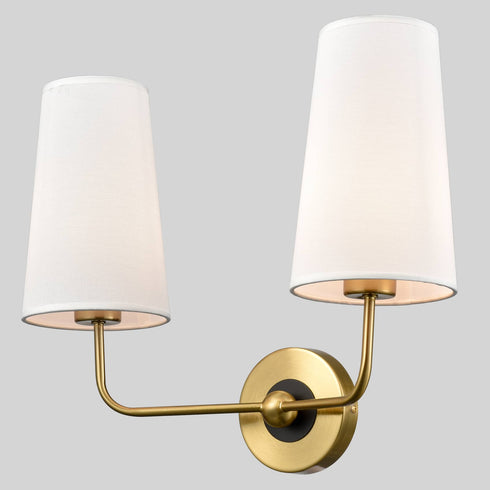 Modern Gold Wall Sconces Double Wall Lamps Living Room