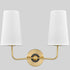 Modern Gold Wall Sconces Double Wall Lamps Living Room