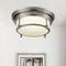 Modern Kitchen Flush Mount LED Ceiling Lights Brushed Nickel