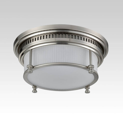 Modern Kitchen Flush Mount LED Ceiling Lights Brushed Nickel