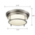 Modern Kitchen Flush Mount LED Ceiling Lights Brushed Nickel