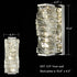 Modern LED Wall Lights Crystal Bathroom Fixtures, Chrome