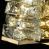 Modern LED Wall Lights Crystal Bathroom Fixtures, Gold
