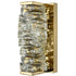 Modern LED Wall Lights Crystal Bathroom Fixtures, Gold