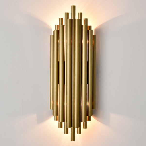 Modern Metal Wall Sconces Brass Wall Light Stainless Steel Lighting