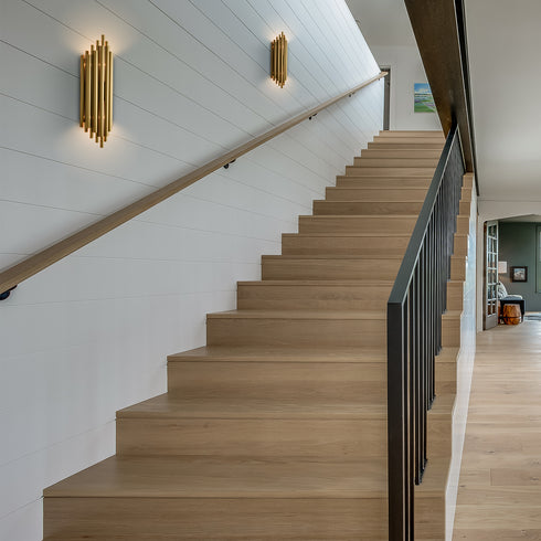 Modern Metal Wall Sconces Brass Wall Light Stainless Steel Lighting