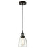 Modern Mini Bell Glass 3 Light Pendant Fixture