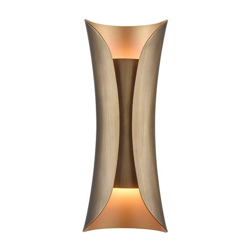 Modern Wall Sconce 2-Light Wall Lamp Brass Wall Mounted Wall Lights