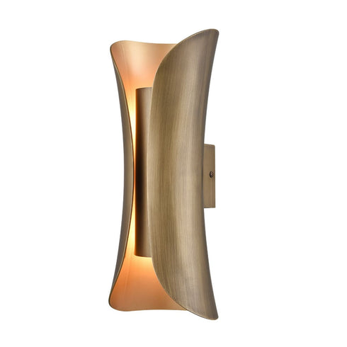 Modern Wall Sconce 2-Light Wall Lamp Brass Wall Mounted Wall Lights