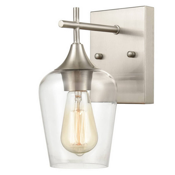 Modern Wall Sconces Brushed Nickel Bathroom Wall Sconces