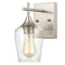 Modern Wall Sconces Brushed Nickel Bathroom Wall Sconces