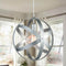 Modern Pendant Lighting Globe Pendant Light Silver Gray