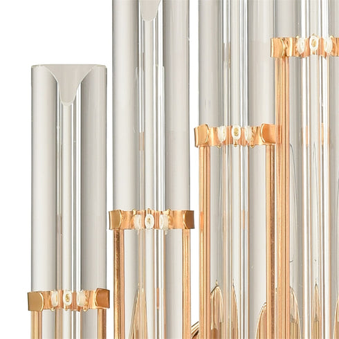 Gold Crystal Wall Sconce Bathroom Modern Lights