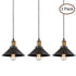Oil Rubbed Bronze Industrial Pendant Lighting 3 Pack Mini Pendant Lights