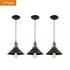 Oil Rubbed Bronze Industrial Pendant Lighting 3 Pack Mini Pendant Lights