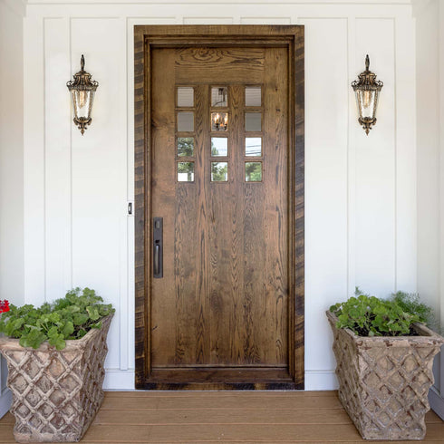 Outdoor Wall Sconce Waterproof Bronze Exterior Wall Light Fixtures