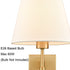 Plug-in Wall Sconces Set Of Two Beige Shade Swing Arm Wall Lamp