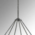 Retro Rustic Industrial Grey Metal 12 Lights Island chandelier