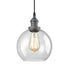 Rustic Clear Globe Pendant Light Island Pendant Lighting