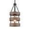 Rustic Kitchen Island Pendant Light Wood Finish