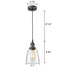 Rustic Mini Glass Pendant Lights Island Pendant Lighting