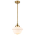 Schoolhouse Glass Pendant Light Fixture for Kitchen Island