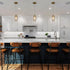 Crystal Pendant Light Fixture Cord Adjustable Modern Brass Pendant Lights Kitchen Island