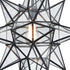 Boho Moravian Star Pendant Light 20 Inch Large Black Hanging Light