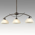 Vintage 3-Light Kitchen Pendant Lighting, Golden Bronze
