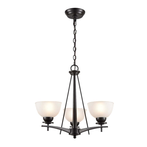 Vintage Iron Glass Oil Rubbed Bronze Large Modern Chandeliers