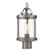 San Severo Vintage Outdoor Pole Light Seeded Glass Post Lantern Light Fixture