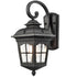 Vintage Outdoor Wall Lights Exterior Coach Light, Black