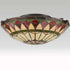 Vintage Tiffany Style Mission Semi Flush Ceiling Light