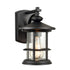 Wall Sconces for Outdoor use Weather-Resistant Seeded Glass Shade Modern Design Rust-Proof