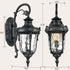 Waterproof Outdoor Light Fixtures Wall Mount Black Wall Sconce