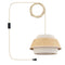 Drum Plug in Hanging Light Fixture Boho Pendant Light